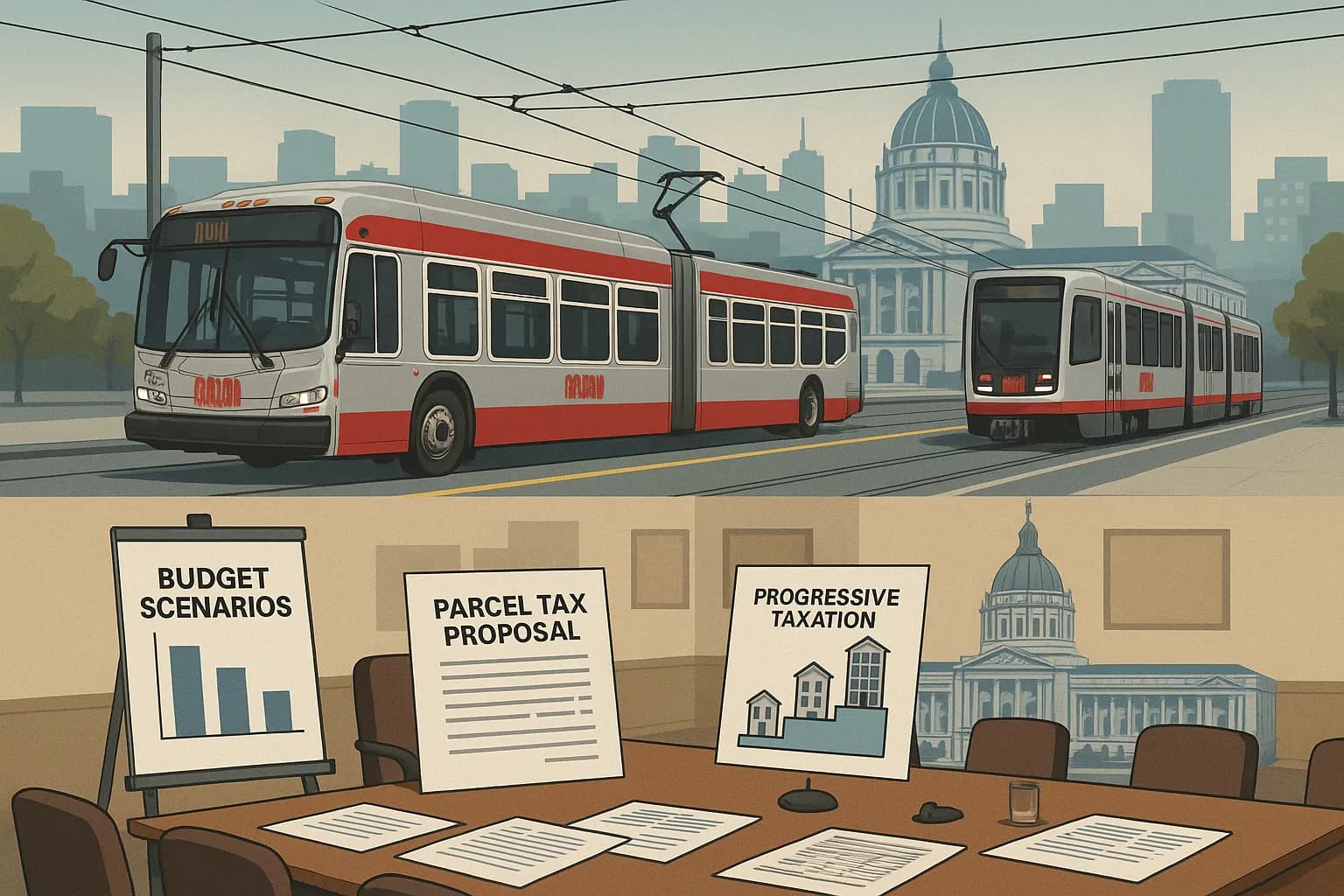 Muni funding plan takes shape with parcel tax scenarios