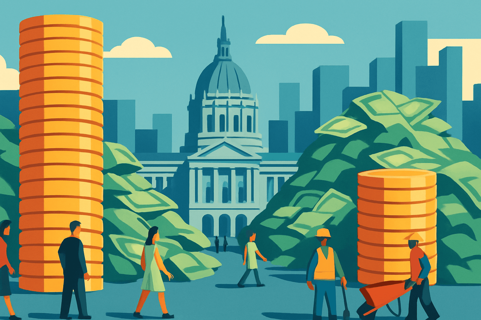 San Francisco’s budget is bigger than 17 U.S. states